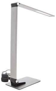 Lampă de birou LED, metalică,cu priză USB - Img 2