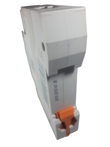 Lampa led 230V de semnalizare rosie cu montaj pe sina in tablouri electrice IP20 - Img 3