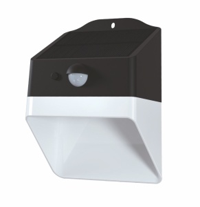 Lampă solară LED cu senzor de mișcare AMBIENT 2W 220lm 4000K 138,9 x 68,5 x 106,9 mm timp de iluminare 40 de ore IP65