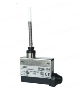 Limitator de cursa cu arc si tija din plastic 1ND+1NO 10A 250V IP40 - Img 1