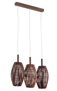 Lustra AF Ratana Wenge 3 becuri E27 X 60W
