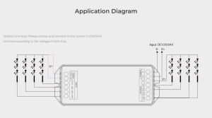 Mi-Light MiBoxer PA4 Group Control Amplificator de semnal LED 4 canale - Img 3