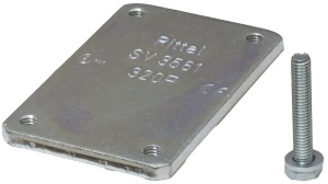 Modul derivaţie pt.bare flexibile 54×10mm, pe bare de 50mm