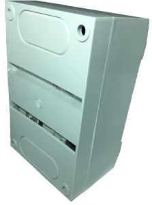 Priza aplicata schuko cu protectie copii si siguranta diferentiala P+N C 16A 30mA 130x87mm IP20 - Img 3