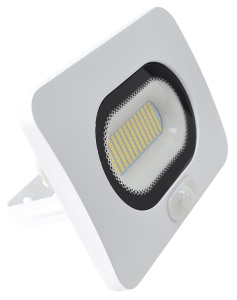 Proiector SMD cu detector de mişcare, alb