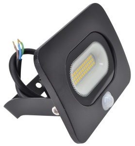 Proiector SMD cu detector de mişcare, negru
