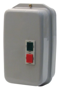 Protecţie motor, contactor+releu termic,carcasă mat, plastic