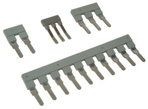 Şină laterală de legătură pentru clemele TSKA (10 module)