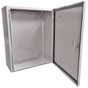 Tablou 400x300x150mm electric metalic industrial cu contrapanou galvanizat IP66 1000V 630A vopsit electrostatic - Img 1