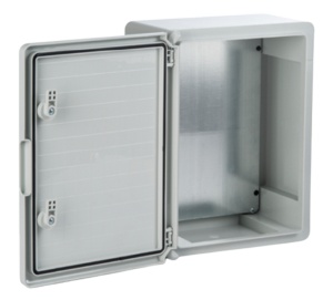 Tablou electric cutie plastic ABS panou 350x250mm contrapanou rezistenta UV IP65 - Img 3