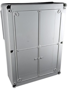 Tablou electric echipat cu 4 prize monofazice schuko 16A panou organizare de santier cu sigurante IP54 - Img 3