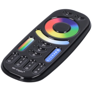 Telecomandă Mi-Light MiBoxer Group Control RGB+CCT LED grup 4 zone full color FUT092B neagra