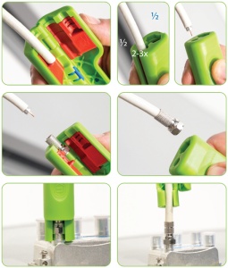 Unealtă pentru dezizolat cablu coaxial - Img 4