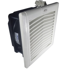Ventilator 152x152mm cu filtru si grilaj pentru tablouri electrice 22W 93m3/h 230V IP54 - Img 2