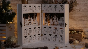 Calendar Advent cu LED de Crăciun, cu baterii - Img 2
