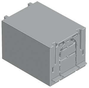 Capac de protecţie superior /inferior intrare conducto,r 1P
