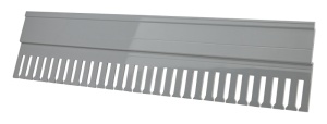 Capac superior, inferior cu grilaj pt. sist. de bare 3P, 4P - Img 2