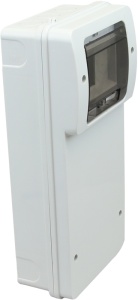 Cutie de distribuţie industrială goală cu şină de montaj,ABS - Img 1