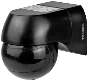 Detector de mișcare infraroșu, negru, aparent - Img 1