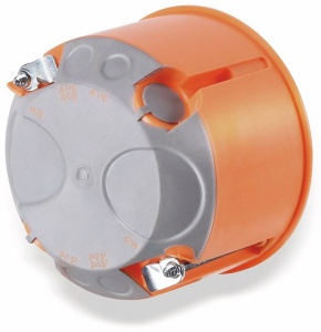 Doza aparat rigips ermetica diametru:68mm adancime:47mm 850°C, VDE IP30 - Img 2