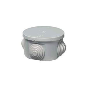 Doza aplicata rotunda 65x35mm ABS cu presetupe IP44 - Img 2