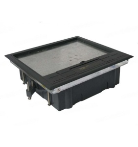 Doza incastrata in pardoseala 12 module IP30 IK10 compatibil aparataj modular TEM - Img 2
