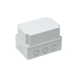 Doza patrata de ramificatie din plastic adanca ABS 210x140x140mm IP67 IK06