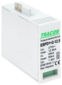 Element modular 12.5 M desc.supratensiune T1+T2, AC