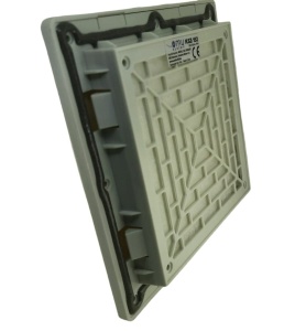 Grilaj cu filtru pentru tablouri electrice 152x152mm IP54 - Img 2