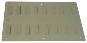 Grilaj de aerisire pentru cutii metalice