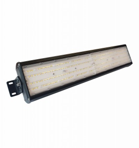 Lampă industrială 100W 120lm/W 12000lm 4000K Low Bay led (Instalare până la 6 metri înălţime) 612x142mm IP65, garantie 5 ani