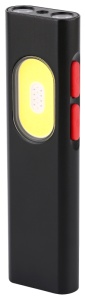 Lanternă LED, multifuncțională cu acumulator