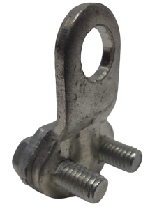 Papuc mecanic din cupru cu suruburi 16mm² cu gaura de 8mm - Img 3