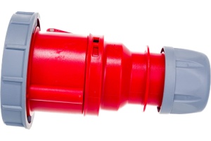 Priza trifazica mobila pe cablu 4 poli 32A 3P+E 6h CEE 380V IP67 - Img 2