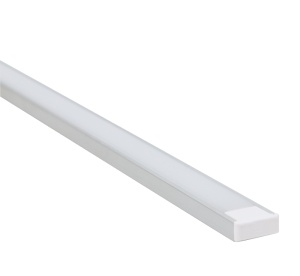 Profil din aluminiu pentrubenzi LED, plat - Img 2