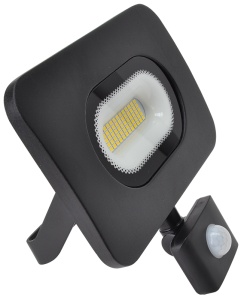 Proiector SMD cu detector de mișcare, negru