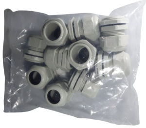 Set 10 buc presetupe M20 metrice din plastic diametru 6 - 12mm IP68 - Img 3