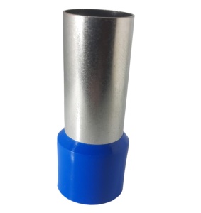 Set 25 pini terminali izolati 120 mm² albastri ferule cupru 52mm
