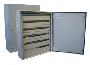 Tablou electric 1000x800x250mm 222 module cofret dulap cabinet metalic modular 6 randuri x 37 module IP66 aparent cu plastroane sina DIN pentru montaj contrapanou placa de montaj IK10