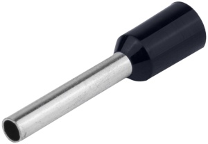 Tub de capăt izolat (PA6.6),Cu electrolitic stanat, negru