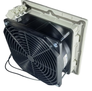Ventilator 152x152mm cu filtru si grilaj pentru tablouri electrice 22W 93m3/h 230V IP54 - Img 3