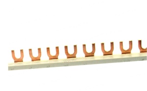 Bara pentru alimentare sigurante busbar 1 pol tip U furca - Img 2
