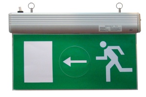 CIL de sig-evacuare cu LED, cu pictograme autoadezive - Img 1