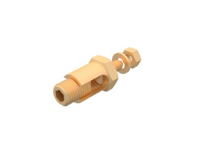 Clema din alama pentru conductor de impamantare utilizata pentru canal cablu metalic din sarma mesh SVZM 3 - Img 1