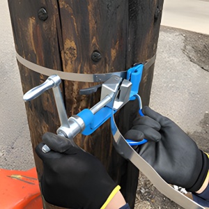 Clește de întindere și tăiere pentru bandă metalică - Img 3