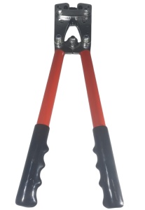 Cleste manual pentru sertizare papuci electrici 6-50mm² 390mm bacuri reglabile - Img 1