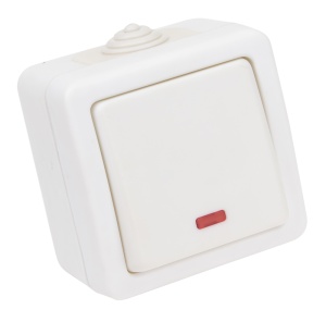 Comutator PT, cu lumină de semnalizare