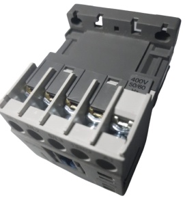 Contactor mini 6A cu 3 poli alimentare bobina 400V AC + 1 contact NO - Img 2