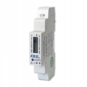 Contor monofazic cu afisaj digital 45A IP51 montaj pe sina - Img 2