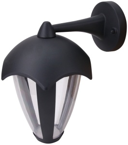 Corp cu LED, de perete, pentru exterior, cu brat suspendat